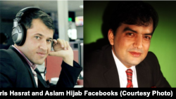 د اریانا نیوز دوه خبریالان عبدالوارث حسرت او اسلم حجاب