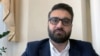 A video grab from RFE/RL's December 15 interview with Hamdullah Mohib, who was former Afghan President Ashraf Ghani's national security adviser.