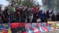 Росія мітить анексовану територію (відео) Росія мітить анексовану територію (відео)