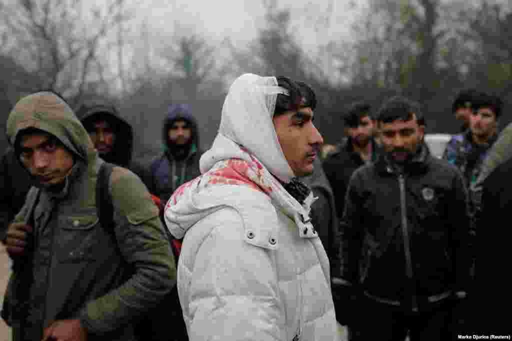 But crossing the border illegally has become increasingly difficult. This Afghan migrant says he was beaten by Bosnian police.  