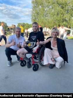 Боец с позывным Трумэн в центре реабилитации Superhumans