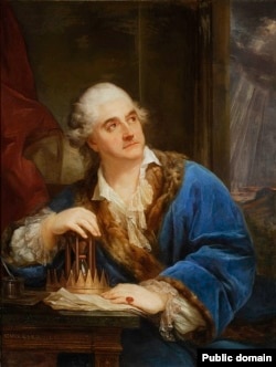 Портрет Станислава II Августа, последнего короля Польши, работы Марчелло Баччарелли, 1793