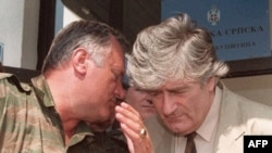 With Radovan Karadzic (right) arrested, is his wartime commander Ratko Mladic (left) next in line?