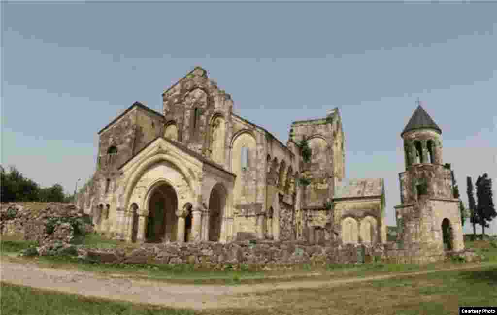 The cathedral had effectively been in ruins before the latest restoration work began in 2009. 