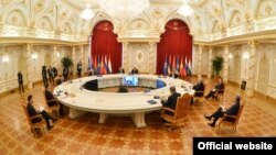 Нишасти сарони кишварҳои узви СПАД (ОДКБ) дар Душанбе, 16-уми сентябри 2021