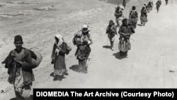 Армянские беженцы в сирийской пустыне