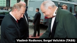 Владимир Путин и Никита Михалков