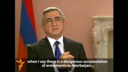 Armenian President Says Azerbaijan Is Preparing For War Armenian President Says Azerbaijan Is Preparing For War