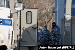 Российские силовики в Крыму. Архивное фото