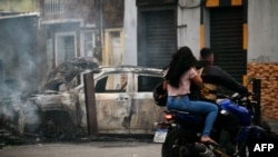 Фавэля Віла Крузэйру пасьля паліцэйскага рэйду