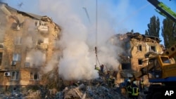 Urmările atacurilor rusești asupra Kievului din noaptea de 27/28 august 2025