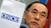 Kazakh Foreign Minister Kanat Saudabaev, who is the OSCE's current chairman in office