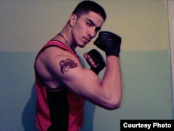 Mustafa Sadat in his kickboxing days