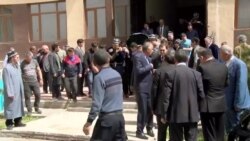 Мушаррафа Қосимоваро дар оромгоҳи Сариосиё дафн карданд Мушаррафа Қосимоваро дар оромгоҳи Сариосиё дафн карданд