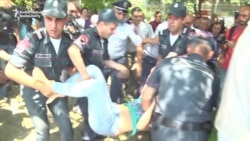 Some Hostages Released; Armenian Police Pounce On Supporters Some Hostages Released; Armenian Police Pounce On Supporters