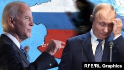 Президент США Джо Байден і президент Росії Володимир Путін запланували поговорити, зустрівшись 16 червня (колаж)