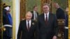 Razgovor ruskog predsednika Vladimira Putina i njegovog srpskog kolege Aleksandra Vučića u Moskvi, Rusija, 9. maja 2025.