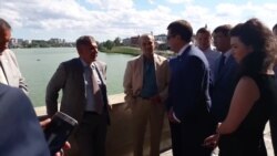 Миңнеханов Кабан күлен ял итүчеләргә уңайлы итү проекты белән таныша Миңнеханов Кабан күлен ял итүчеләргә уңайлы итү проекты белән таныша