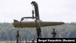 Российская ракета "Искандер"