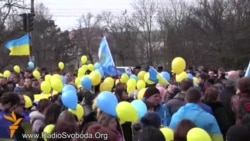 Окупація і спротив. Хроніки: У Сімферополі відбувся мітинг, присвячений 200-річчю від дня народження Шевченка (відео) Окупація і спротив. Хроніки: У Сімферополі відбувся мітинг, присвячений 200-річчю від дня народження Шевченка (відео)