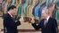 Си Цзиньпин и Владимир Путин на приеме в Кремле, март 2023 г.