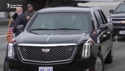 NO COMMENT | Donald Trump și Vladimir Putin merg cu aceeași mașină către locul summitului din Alaska NO COMMENT | Donald Trump și Vladimir Putin merg cu aceeași mașină către locul summitului din Alaska