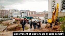 Obilazak lokacije za izgradnju bolnice predstavnika Opštine Budva i Vlade Crne Gore, 27.decembar 2022.godine