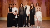 The daughters of the President of Uzbekistan attend a concert by Italian tenor Andrea Bocelli in Samarkand. August 31, 2025. Photo from Saida Mirziyoyeva's Facebook page