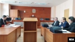 Рамис Мерко во судница (илустрација)