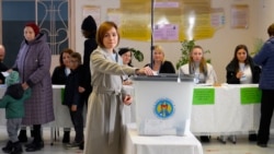 In Moldovan Presidential Runoff, Incumbent Warns Of Vote Buying While Her Rival Denies Russia Ties In Moldovan Presidential Runoff, Incumbent Warns Of Vote Buying While Her Rival Denies Russia Ties
