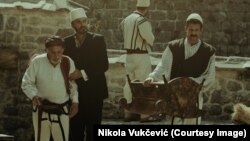 Sa snimanja filma "Obraz"