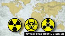 map of the world, radiation, acid, weapons of mass destruction, chemical weapons, nuclear, biological, chemical