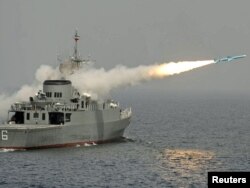 Киштиҳои Эрон дар обҳои Халиҷи Форс