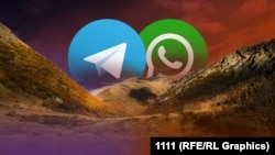 Коллаж: Блокировки WhatsApp и Telegram