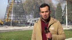 Арчаи 25-метрӣ дар маркази Душанбе Арчаи 25-метрӣ дар маркази Душанбе