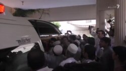 د هارون بلور جنازه په وزیر باغ کې وشوه د هارون بلور جنازه په وزیر باغ کې وشوه
