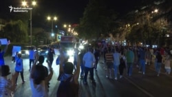 Georgian Protests Continue Following Russian Lawmaker's Visit Georgian Protests Continue Following Russian Lawmaker's Visit