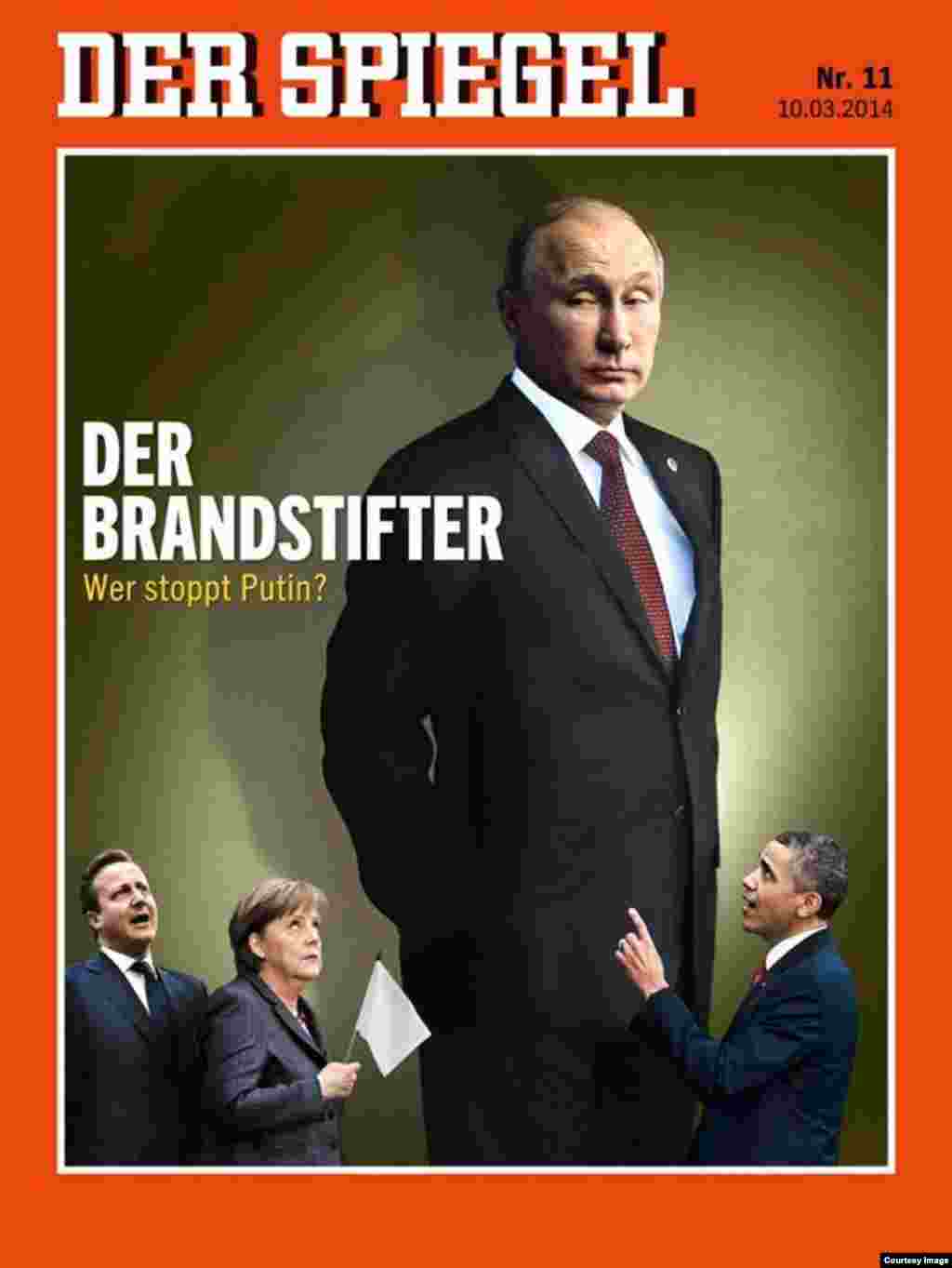 Маҷаллаи олмонии Der Spiegel: «Алавмон. Путинро кӣ манъ мекунад?»