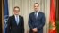 Turski ambasador Bariš Kalkavan i crnogorski premijer Milojko Spajić, novembar 2023.