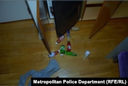 Гостиничный номер Лесина в Dupont Circle, фотография из материалов следствия