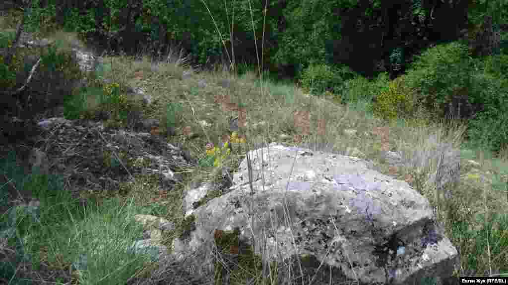 Крутий кам'янистий схил