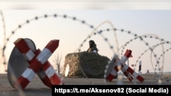 Подразделение «Барс-Крым» проводит учений в Крыму во время полномасштабного вторжения РФ в Украину, 12 февраля 2025 года.