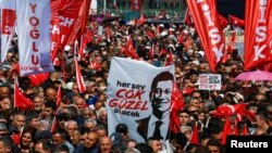 Բողոքի ակցիա Ստամբուլում՝ ի պաշտպանություն ձերբակալված քաղաքապետ Էքրեմ Իմամօղլուի, արխիվ 