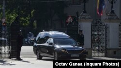 Prima zi a funeraliilor de stat organizate in onoarea fostului președinte Ion Iliescu, la Palatul Cotroceni, 6 august 2025.