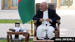 Former Afghan President Ashraf Ghani. (file photo)