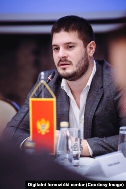 Marko Banovic from Digital forensic center (DFC) of Montenegro