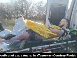 Анатолий во время эвакуации