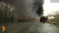 Баррикады под Славянском Баррикады под Славянском