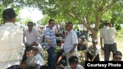 Thousands of Kazakh oil and gas workers have been on strike since May.