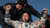 Three-Man Crew Returns From Space Station To Kazakhstan